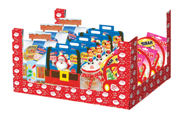 Cassa mix natale vassoio impilabile