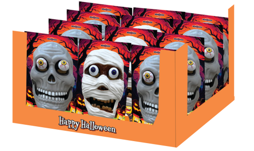 Maschera mostro 12 pezzi